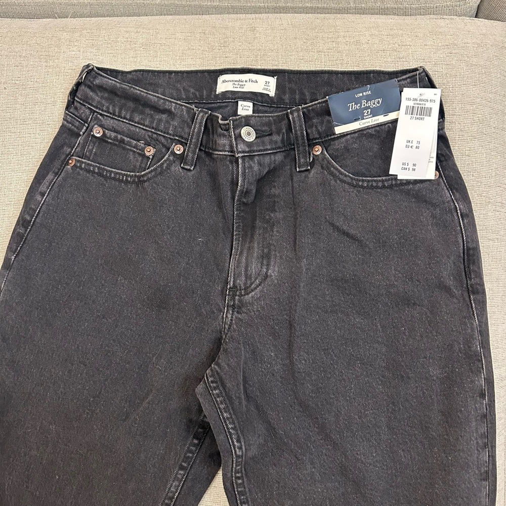 Abercrombie & Fitch Baggy Jeans - SZ 27 Short